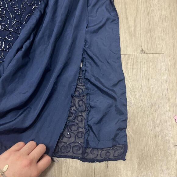 Cache Women's Navy and Blue Dress - Picture 3 of 8